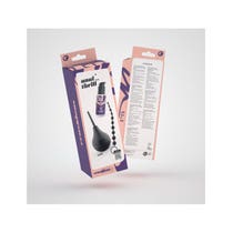 Crushious Anal Thrill Doccia Anale 90ml + Lubrificante 50ml + Catena Anale 10 Perle