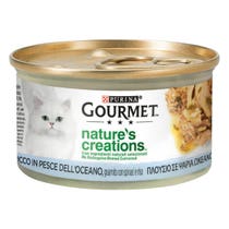 Purina Gourmet Nature's Creations Ricco in Tacchino Con Spinaci e Pastinaca 85g