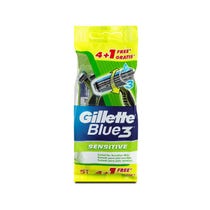 Gillette Blue 3 Sensitive 4 Pezzi+1 Gratis - 1