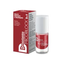 Dermovitamina Micoblock 3 In 1 Smalto Idratante E Traspirante Rosso Mattone 5ml - 3
