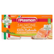 Plasmon Omogeneizzato Salmone E Verdure 6M+ 2x80g - 3