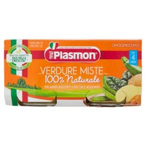Plasmon Omogeneizzato Verdure Miste 4-6M+ 2x80g - 2