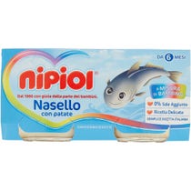 Nipiol Omogeneizzato Nasello 2x80g 6Mesi+-2