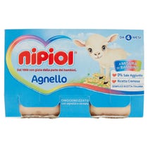 Nipiol Omogeneizzato Agnello 2x120g - 2