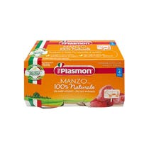 Plasmon Omogeneizzato Manzo 4x120g 4Mesi+-1