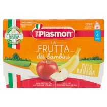 Plasmon La Frutta Dei Bambini Mela Banana 4x100g 4 Mesi+ - 2