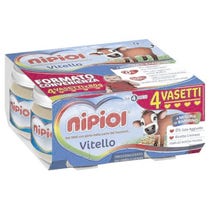Nipiol Omogeneizzato Vitello 4x80g 4Mesi+-2