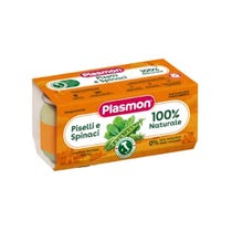 Plasmon Omogeneizzato Piselli e Spinaci 6M+ 2x80 g-1