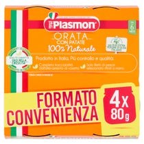 Plasmon Omogeneizzato Orata Patate 4x80g 6 Mesi+ - 1