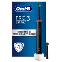 Oral-B Spazzolino Elettrico Ricaricabile Nero Pro3 3000, 1 Custodia Da Viaggio, 2 Spazzolini-3