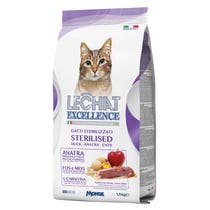 LeChat Excellence Sterilised Cibo Secco Anatra Per Gatti Adulti 1,5kg