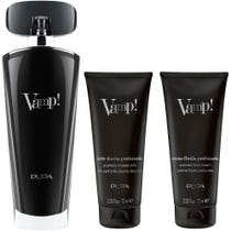 Pupa Kit Vamp! Black Eau De Parfum + Latte Doccia Profumato 75ml + Latte Corpo Profumato 75ml-1