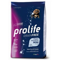 Prolife Grain Free Sensitive Sole Fish & Potato Cibo Secco Per Cani Cuccioli Taglia Piccola Sacco 2 Kg-2
