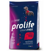 Prolife Grain Free Adult Sensitive Beef & Potato Cibo Secco Per Cani Taglia Piccola Sacco 2Kg-2