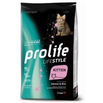 Prolife Lifestyle Salmone E Riso Cibo Secco Per Gattini Sacco 7 Kg-2