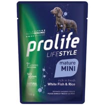 Prolife Lifestyle Pesce Bianco Fresco Con Riso Cibo Umido Per Cani Maturi Taglia Piccola Bustina 100g-1