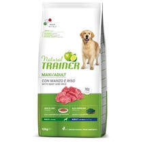 Natural Trainer Crocchette Manzo/Riso Per Cani Adulti Taglia Grande Sacco 12kg-3