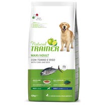 Natural Trainer Crocchette Tonno/Riso/Alga Spirulina Per Cani Taglia Grande Sacco 12kg-3