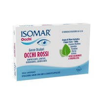 Isomar Occhi Rossi Oculari Acido Ialuronico 0,20% 10 Flaconcini