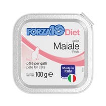 Forza10 Solo Diet Maiale Paté Per Gatti Adulti Vaschetta 100g-2