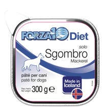 Forza10 Solo Diet Sgombro Paté Per Cani Adulti Vaschetta 300g-1