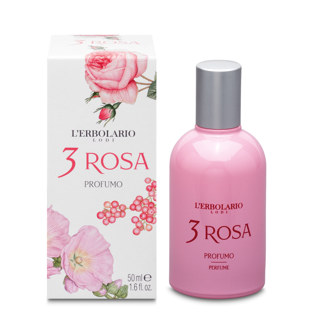 L'Erbolario Profumo 3 Rosa 50ml-2