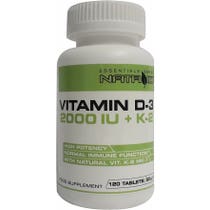 Natroid Vitamin D-3 2000IU + K2 120 Compresse