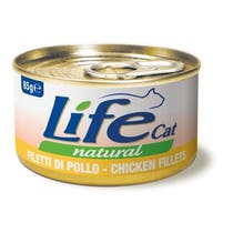 Life Pet Care Cibo Umido Filetto Di Pollo Per Gatti Adulti 85g