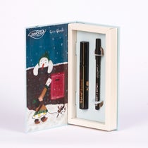 Purobio Kit Il Pupazzo Di Neve Mascara Double Cream Supreme+Matita Occhi Long LastingL-2