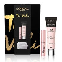 L'Oréal Paris Self Confidence Box Prime Pore minimizer Mascara Lash Paradise + Mini Beauty Bianco-2