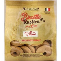 Unipro Biscotto Rustico Vitello Alimento Complementare Per Cani 300g