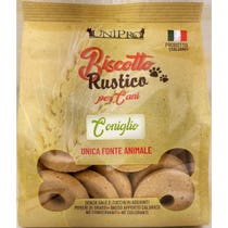 Unipro Biscotto Rustico Coniglio Alimento Complementare Per Cani 300g