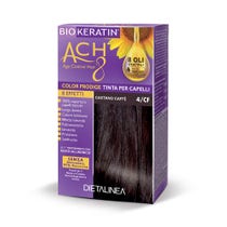 Biokeratin Ach8 Tinta per Capelli Castano Caffè 4/CF-4
