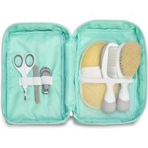 Chicco Set Viaggio Spazzola+Pettine+Spugna+Forbici+Tagliaunghie+Limette -1