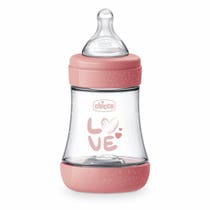 Chicco Biberon Neonato Perfect 5 Biberon Rosa Flusso Lento 150 ml 0Mesi+-0