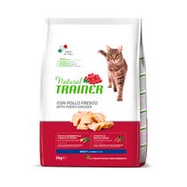 Natural Trainer Crocchette Al Pollo Per Gatti Adulti Sacco 3kg-2