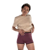 BOXER LINEA BASIC - M /NERO /VINACCIA-1