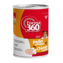 Pet360 Forma360 Cibo Umido Pollo E Riso Per Cani Adulti 400g