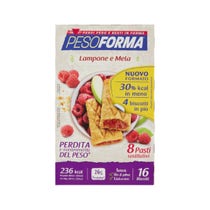 Biscotti Pesoforma Lampone Mela 8 Pasti Sostitutivi 16 Biscotti - 2