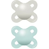 Mam Start Nano Succhietti Caucciù Neutro 2 Pezzi 0-2Mesi-1