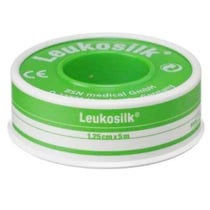 Leukoplast Cerotto Rocchetto Leukosilk Bianco 1,25X500cm 1 Pezzo-3