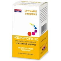 Reinforce 12 Vitamine + 8 Minerali 30 Compresse Masticabili-2