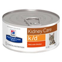 Hill's Prescription Diet k/d Alimento Per Gatti Con Pollo 156g-1