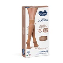 Sauber Linea Classica 140 Den Gambaletto Neutro Beige Taglia 3-2