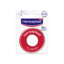 Hansaplast Classic Cerotto Rocchetto Rotolo Per Fissare Bende E Compresse 5mx2,5cm-1