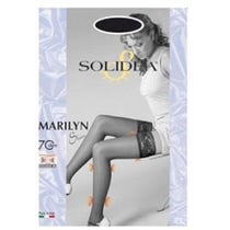 Solidea Marylin 70 Sheer Calza Autoreggente Visone Taglia 4 Large-2