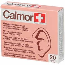 Calmor Tappi Auricolari Cera 20 Pezzi-2