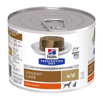 Hill's Pet Prescription Diet A/D Urgent Care con Pollo Cibo Umido Cane Gatto 200g-1