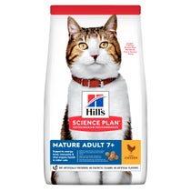 Hill's Science Plan Mature Adult 7+ Crocchette Pollo Per Gatti Sacco 300g-1