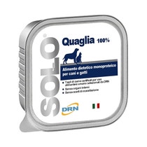 Drn Solo Quaglia Alimento Dietetico Monoproteico Umido Cani/Gatti 100g-2